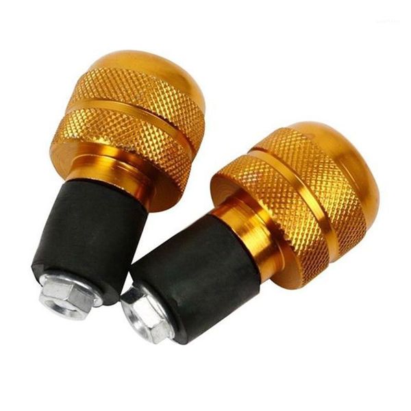 

brand new motorcycle anti vibration 1 pair optional color 7/8" aluminum handle bar end plug grip ends caps #2684811