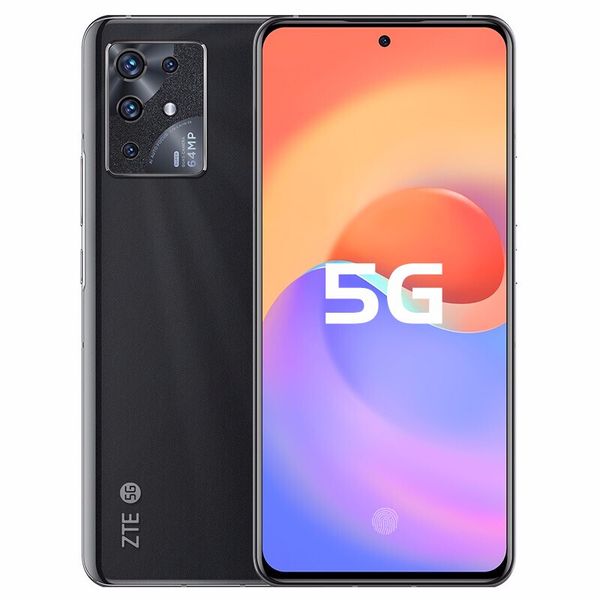 

ZTE Original S30 Pro 5G Mobile Phone 8GB RAM 256GB ROM Octa Core Snapdragon 768G 64.0MP AI 4200mAh Android 6.67 AMOLED Full Screen Fingerprint ID Face Smart