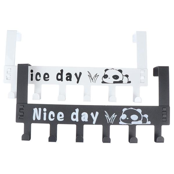 

металл hat хранения утюга стойки пальто полотенце элегантный над дверью подвесная вешалка кованая panda сумка держатель крюка шаблон дизайна