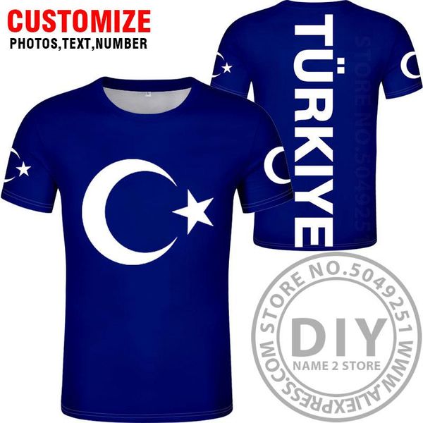 

turkey t shirt diy custom name number tur t shirt nation flag tr turkish republic turk country college print p clothing bbysbb