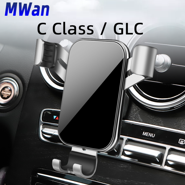 

car mobile phone holder mounts stand gps bracket phone navigation bracket for mercedes-benz c-class w205 glc w253 car interior