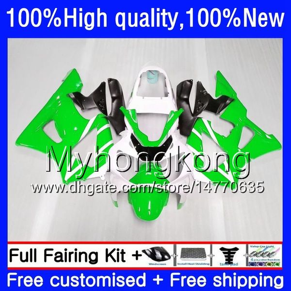 Kit para Honda CBR 929RR 900 929 RR 00 Branco verde 01 2000 2001 50HM.145 CBR900 RR CBR 900RR 929CC CBR900RR CBR929RR CBR929 RR 00 01 Fairing