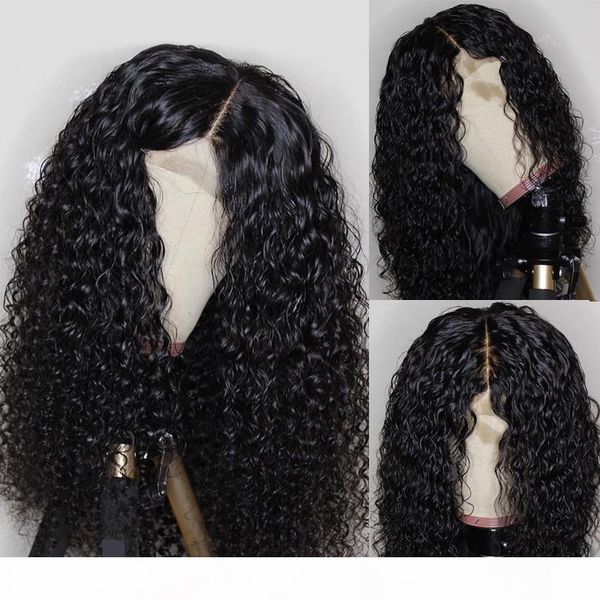 

malaysia water wave wig 13*4 lace front human hair wigs pre plucked natural hairline 150% remy hair wig mihair lace frontal, Black;brown