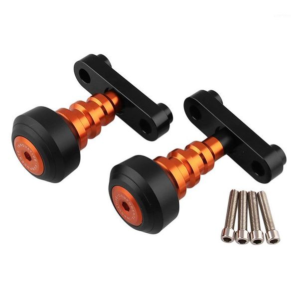 

2020 new orange motorcycle modified accessories body anti-fall slider collision protector car accessories1