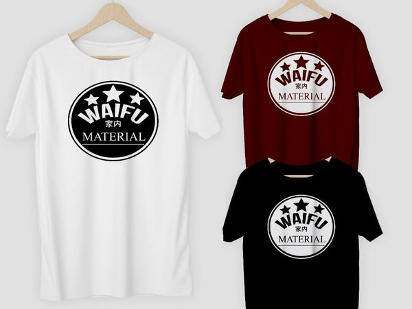 

waifu material post gift otako japan summer brand men's homme brand clothing for print homme sport hooded sweatshirt hoodie men t shirt