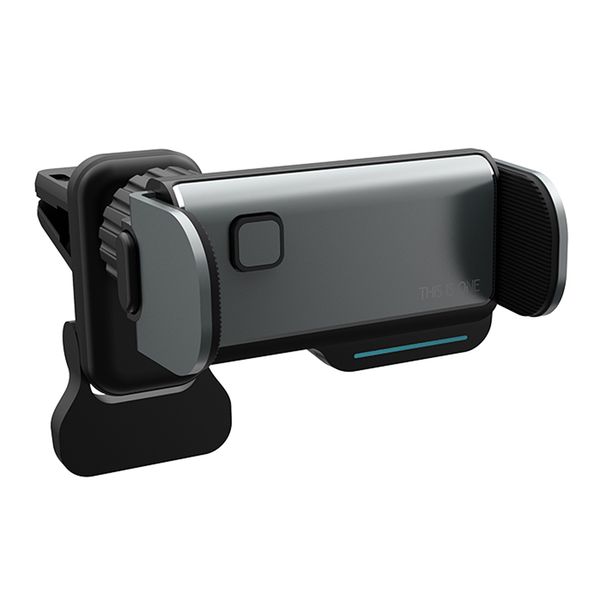

auto-clamping phone holder bracket 360 degrees rotation stand sopport for iphone samsung huawei car air vent clip mount