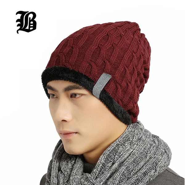 

flb] new brand beanies skullies winter hat knitted caps winter hats for men women fitted cap warm bonnet beanie casual sqcbse pingtoy, Black;white