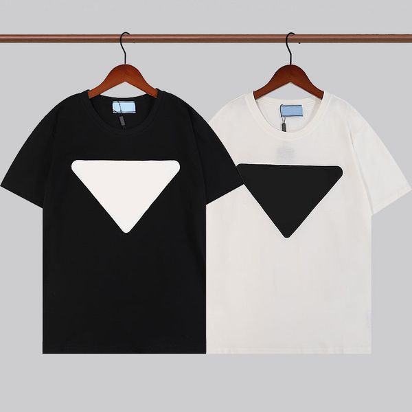 

2022 men women casual t-shirt streetwear harajuku t shirt summer short sleeve tees cotton print tshirts, White;black