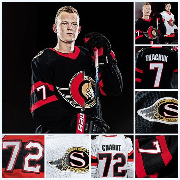 

youth 18 tim stuetzle brady tkachuk ottawa senators 2021 season jersey thomas chabot bobby ryan anthony duclair craig anderson ron hainsey, Black;red