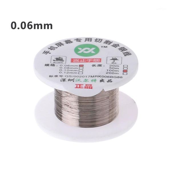 

100m alloy gold molybdenum wire cutting line lcd display screen separator repair1