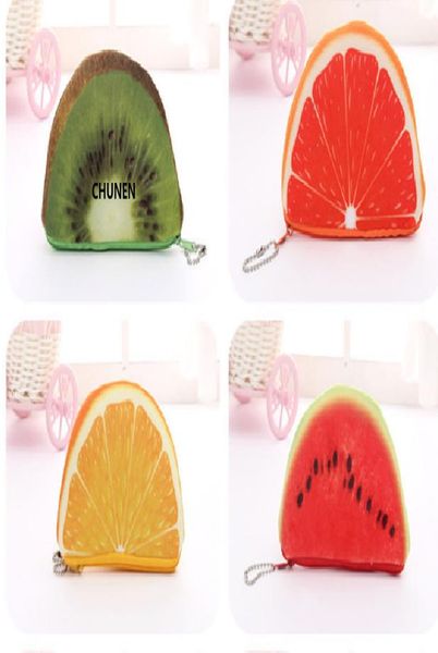 

4designs of fruits kawaii lemon etc. plush purse toys 11cm key chain plush coin toy purse jlliqd bde_jewelry