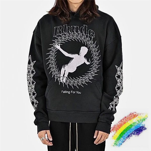 

oversize hoodies men women hoodie pullovers sweatshirts inside tag, Black