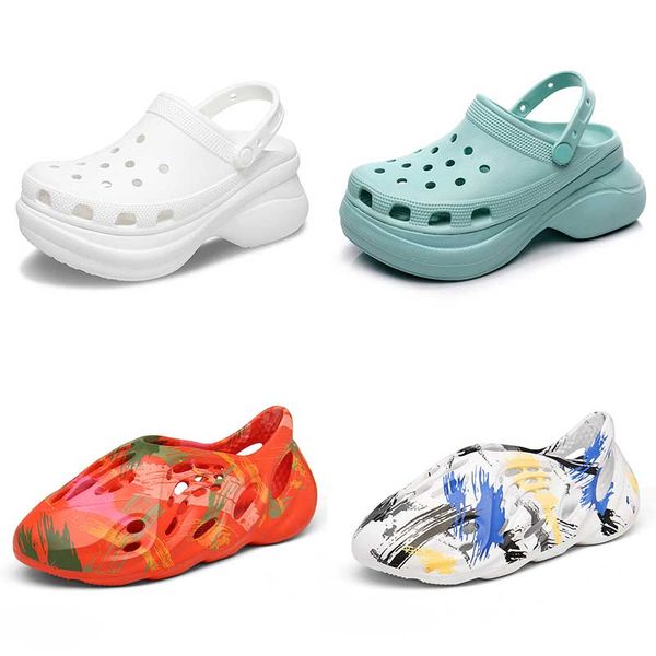 

2021 new arrival beach shoes men women slippers slip on waterproof shoes classic nursing hospital work medical sandals slider size 36-45, Black