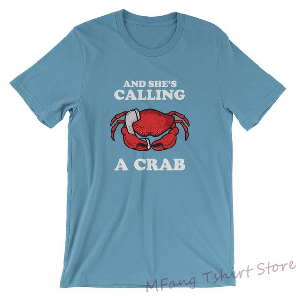 

and shes calling a crab t shirt funny crab meme shirt mens womens shirt soft o neck tshirts sport hooded sweatshirt hoodie