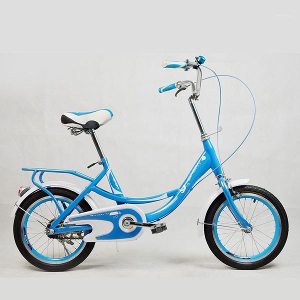 

bikes children's bicycle lightweight colorful 16 inch city riding overall bike frame safety and environmental protect for lady1