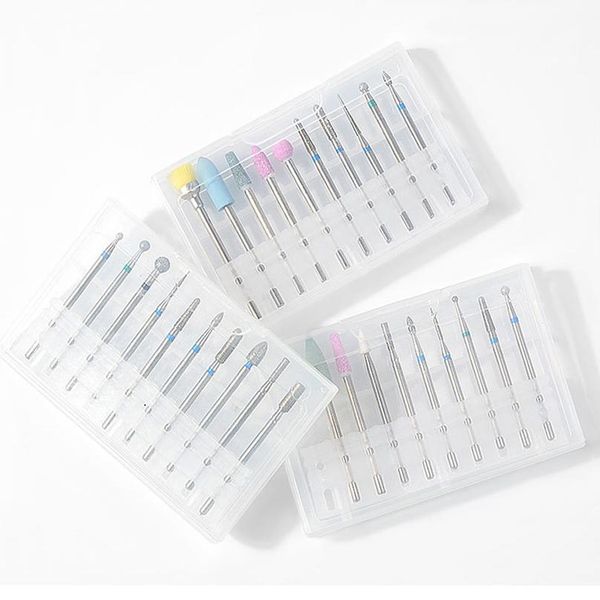 

nail drill bit set nail files electric machine for manicure rotate burr polishing tools cutters manicure accessory nail jllheb