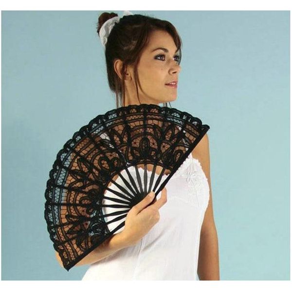 

eco-friendly arts vintage palace style handmade ivory battenburg lace embroidery wedding 27cm fan woman hand f jlleob bdebag