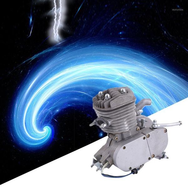 

new professional 2 stroke 80cc cycle motor engine kit gas great for motorized bicycles cycle bikes silver1