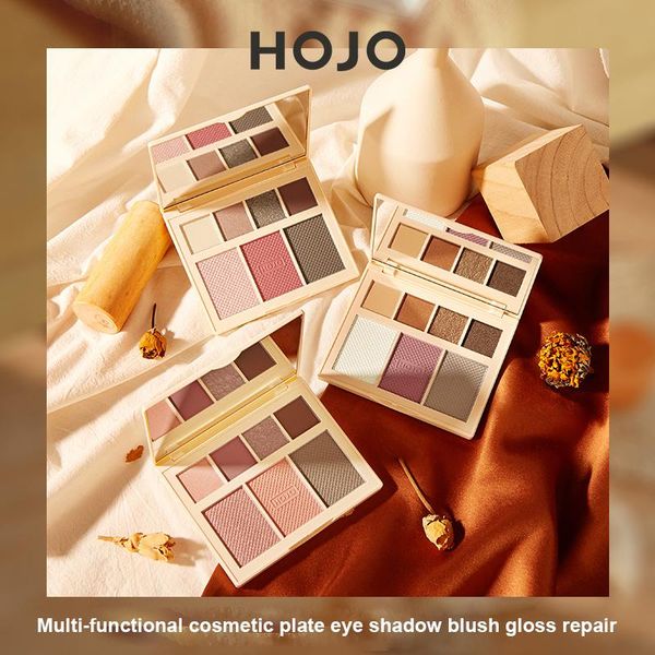 

eye shadow hojo arrival rainbow 7 color eyeshadow palette repair mix and match three-dimensional delicate touch tslm1