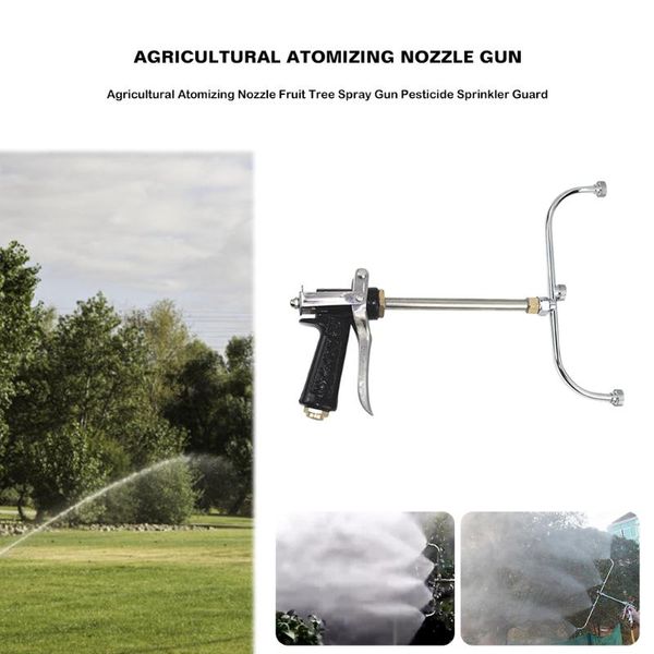 

agricultural atomizing nozzle fruit tree air supply type long range spray gun plunger pump high pressure irrigation