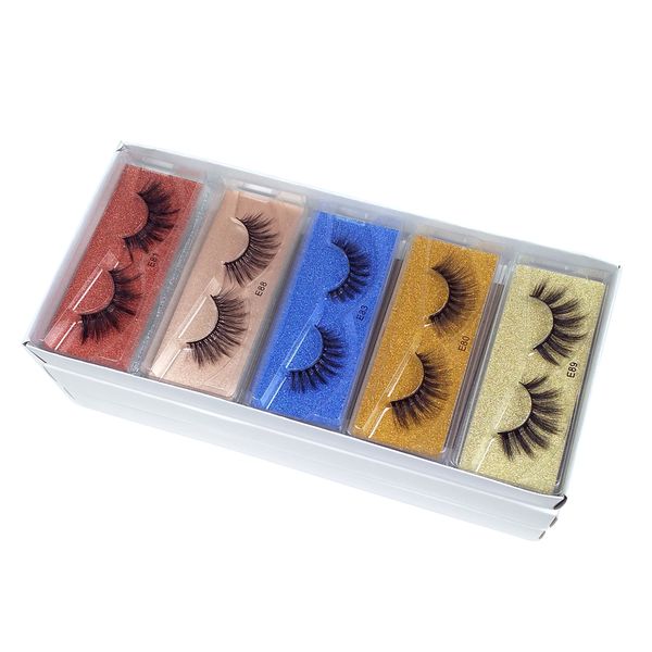 

wholesale eyelashes 10 style 3d mink lashes natural soft false eyelash makeup lashes extension in bulk
