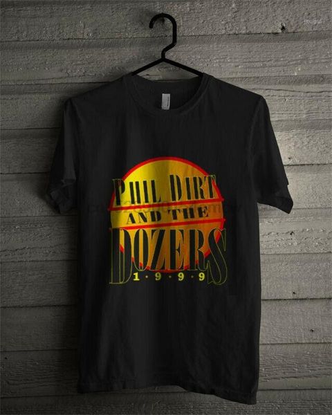 

vintage phil dirt and the dozers on tour 1999 t-shirt reprint new1, White;black