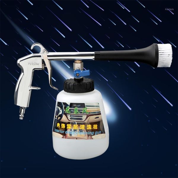 

leepee portable 3 types car cleaning foam gun high pressure washer 1l 6-9.2 bar car interior & exterior deep cleaning tool1
