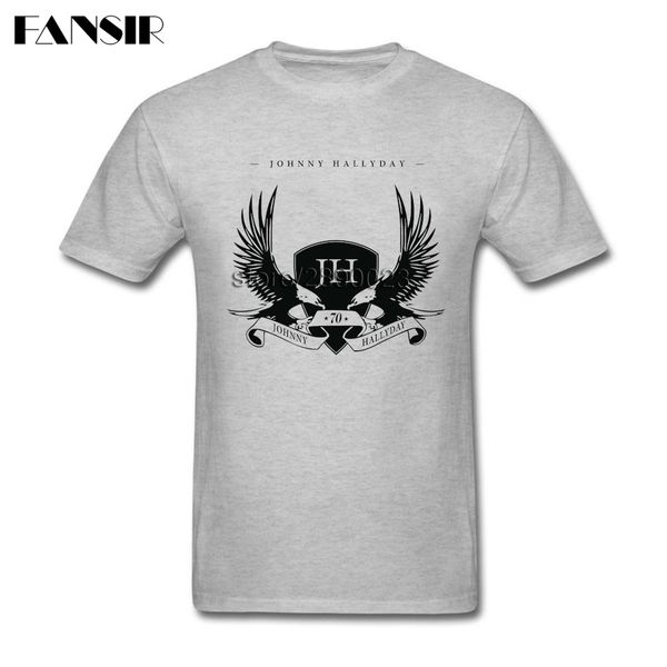 

funny johnny hallyday t-shirt homme short sleeve organic men tee shirt brand clothing plus size sport hooded sweatshirt hoodie