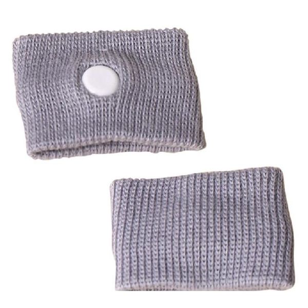 

1 pcs reusable wrist band travel car sea van plane wristbands anti nausea car seasick sickness bracelet for powe jllkmh, Black;red