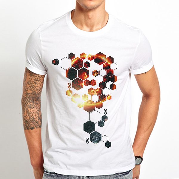 

sun geometry hexagon funny geek t shirt men new white casual homme cool t-shirt sport hooded sweatshirt hoodie