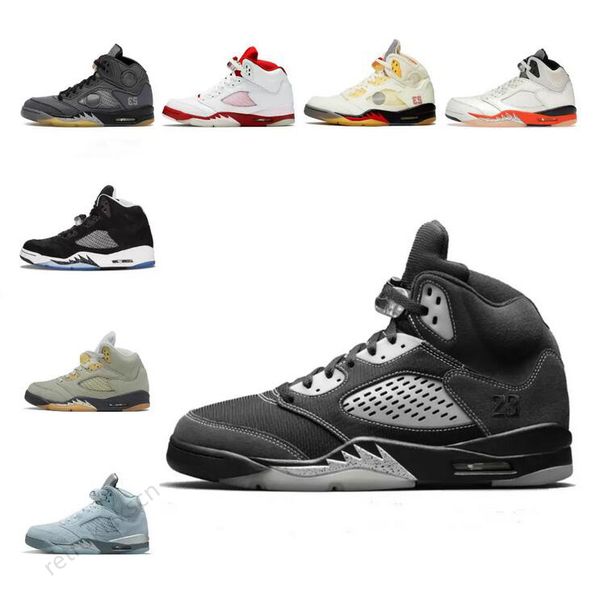 

jumpman 5 5s raging bull mens basketball shoes bluebird stealth hyper royal oreo racer blue sail white cement anthracite black metallic shat