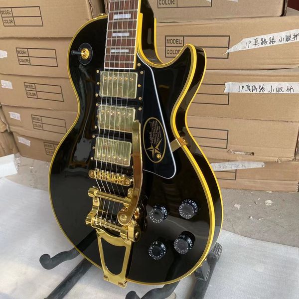 

chinese factory electric guitar mahogany body, rosewood fingerboard.