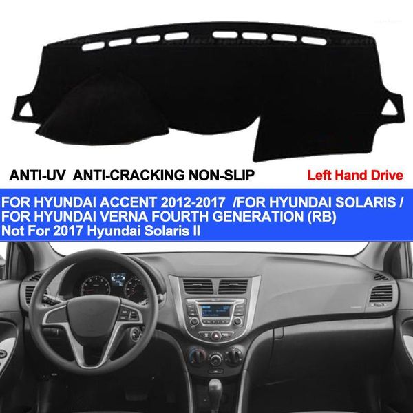 

taijs car dashboard cover for accent verna 2012 2013 2014 2015 2016 2017 solaris dash mat pad carpet anti-uv anti-slip1