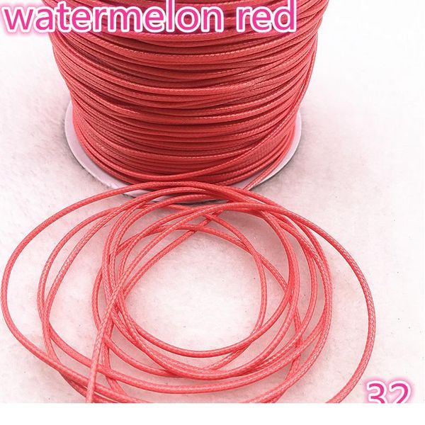 

10meters dia 1.0 /1.5mm waxed cotton cord waxed thread cord string strap necklace rope bead for jewelry making diy brac qylnkg