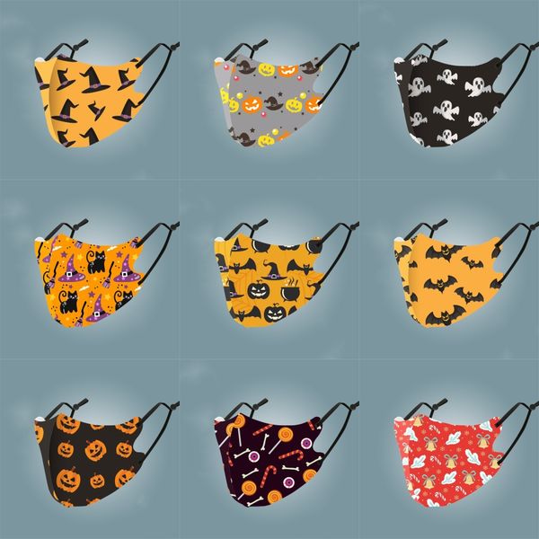 

animal print men women washable breathable dustproof masks anti smog prective masks one size#316, Black