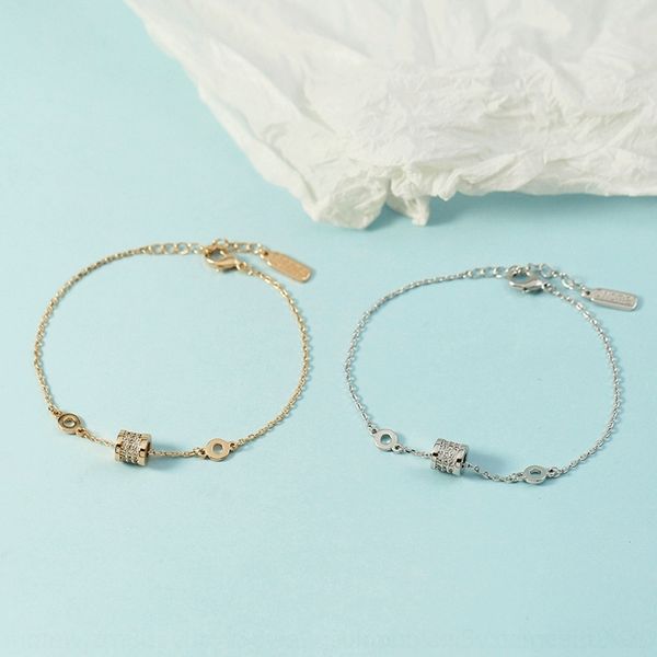 

y9iph сингапур chomel для малого jb браслет полного дизайна алмаза браслет braceletdiamond braceletfashion чистой красной подарочной женской, Golden;silver