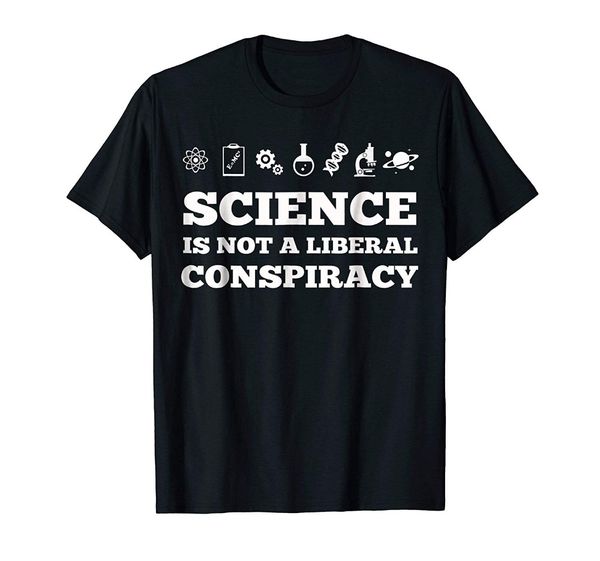 

2020 new short sleeve casual science is not a liberal conspiracy t shirt funny clothing t shirts sport hooded sweatshirt hoodie