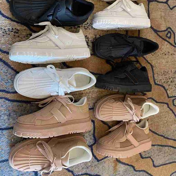 

paris crystal bottom triple casual shoes dad shoes platform triple sneakers for men women vintage kanye old grandpa trainer size 35-40, Black