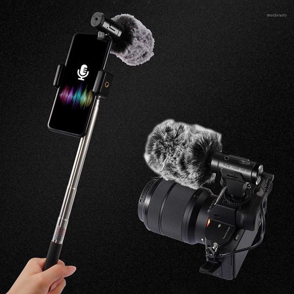 

camera microphone kit for camcorder livestream recording for outdoor pgraphy live interview mic1