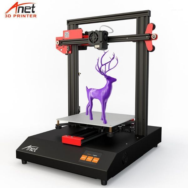 

printers updated anet et4 all metal intergrated 3d printer with auto self-leveling sensor impressora printer1