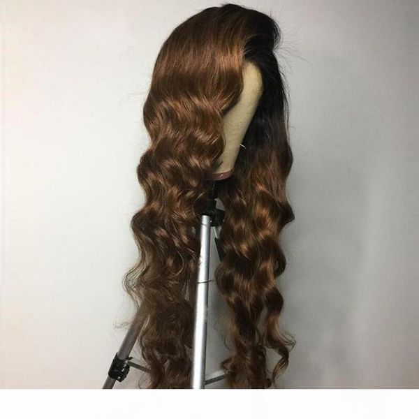 

13x6 lace front wig peruvian full lace wig straight brown front human hair wigs for women remy, Black;brown