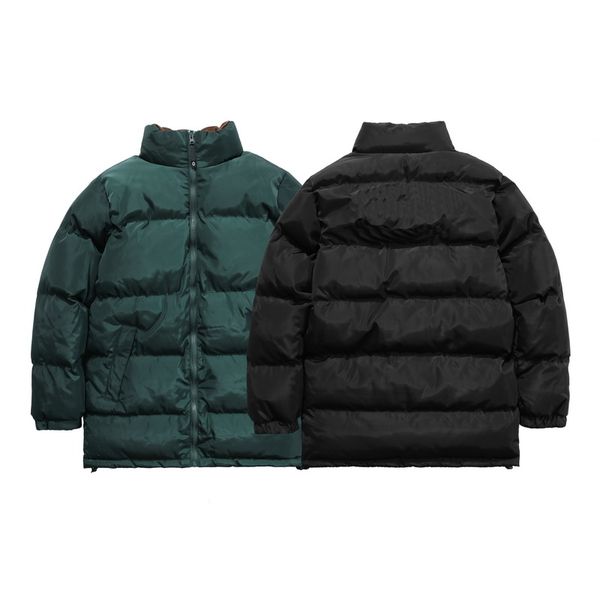 

3 different models men women cotton padded coat quilted jacket winter outfit winter clothes sport outwear comfortable mens jacket, Black;brown