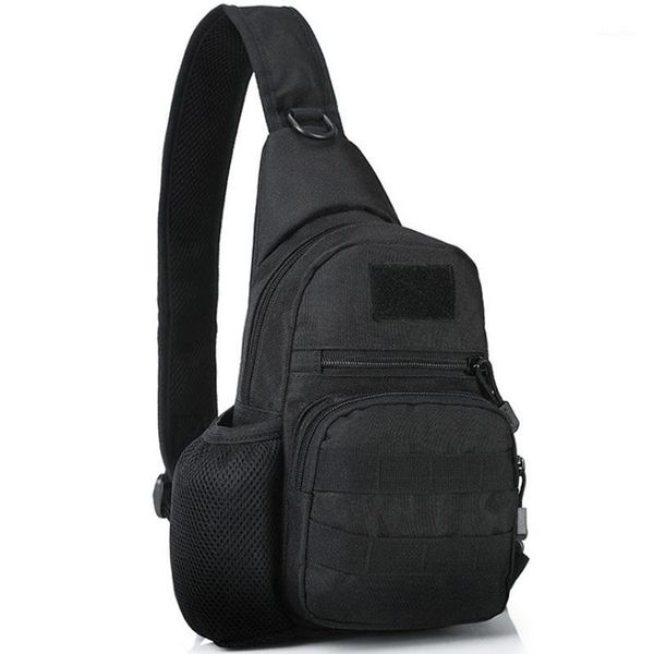 

outdoor bags chest bag messenger hiking backpacks shoulder for cycling camping traveling crossbody black1