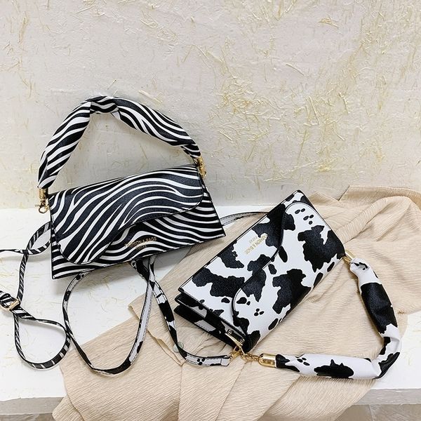 

oc843 women's handbag handbag2020 new fashion contrast one ins versatile contrast solid shoulder straddle bag color korean handbag j1um