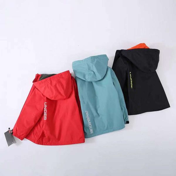 

new winter y121429 children's round 2020 neck hooded zipper shirt casual long sve medium length solid color coat 2x3p, Black