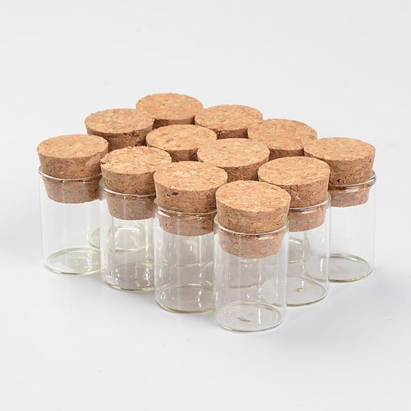 

22*30mm 5ml mini glass vials jars packaging bottles test tube with cork ser empty glass transparent clear bottles 10 bbyvym