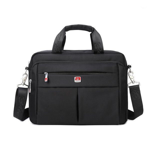 Aktentaschen Großhandel - Tragbare 14-Zoll-Laptop-Taschen Umhängetasche Business-Männer-Tasche Bolsas Homme Große Kapazität Oxford für B461