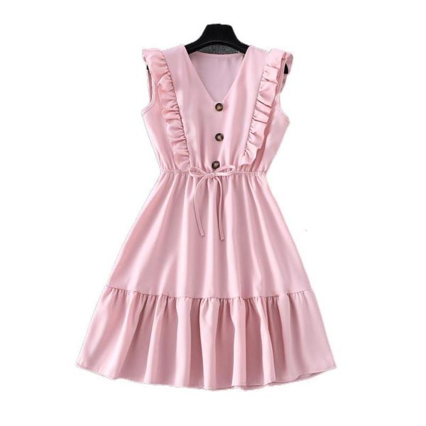 

v-neck yellow women's ruffle bubble summer lace up dress xx0003, Black;gray