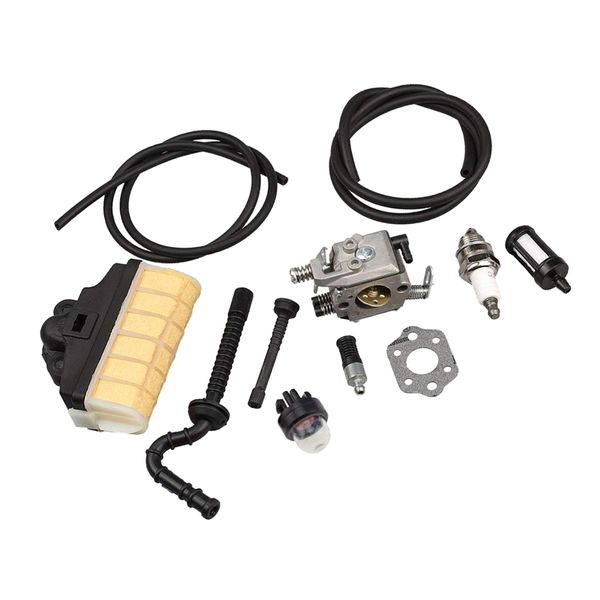 

carburetor with repower kit air filter fuel line primer bulb for stihl