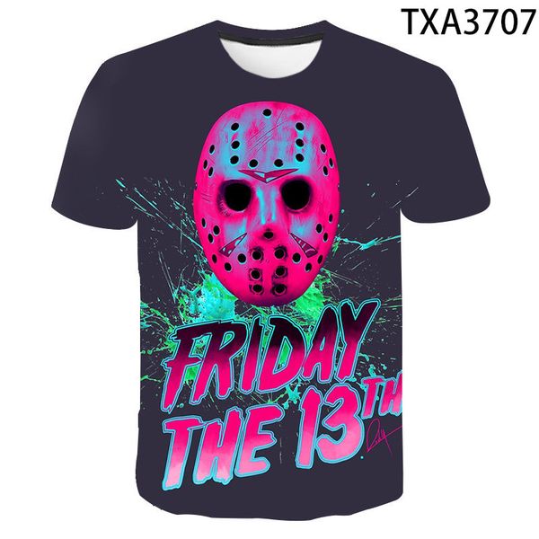 

and new friday the 13th clothing wild street trend 3d print shirts funny humor anime men clothing
